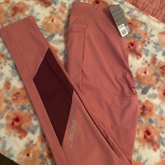 Gymshark Pants - Gym shark color blocked leggings!
